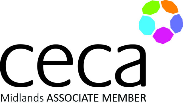 logo showing that Osprey is an associate member of CECA Midlands